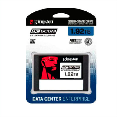 DISCO SOLIDO SSD KINGSTON MU SEDC600M/1920G DE 1.92TB SATA SERVIDOR 2.5" 6G SFF SC HOT PLUG