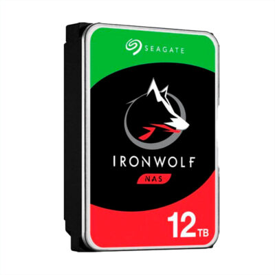 DISCO DURO SEAGATE IRONWOLF ST12000VN0008 DE 12TB PC STORAGE SATA 3.5" RED