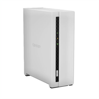 SERVIDOR NAS QNAP TS-133 1xBAHÍA, SATA, QC 1.8GHz, 2GB ON BOARD, PUERTOS USB2.0, USB3.2, GIGABIT